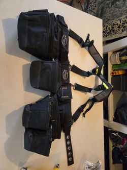 Dead On Ballistic Framers Tool Belt with Suspenders