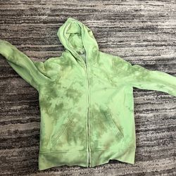 Green TyeDye Awful Lotta Cough Syrup Jacket x Young Thug