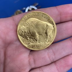 United States 50$ Coin 24k