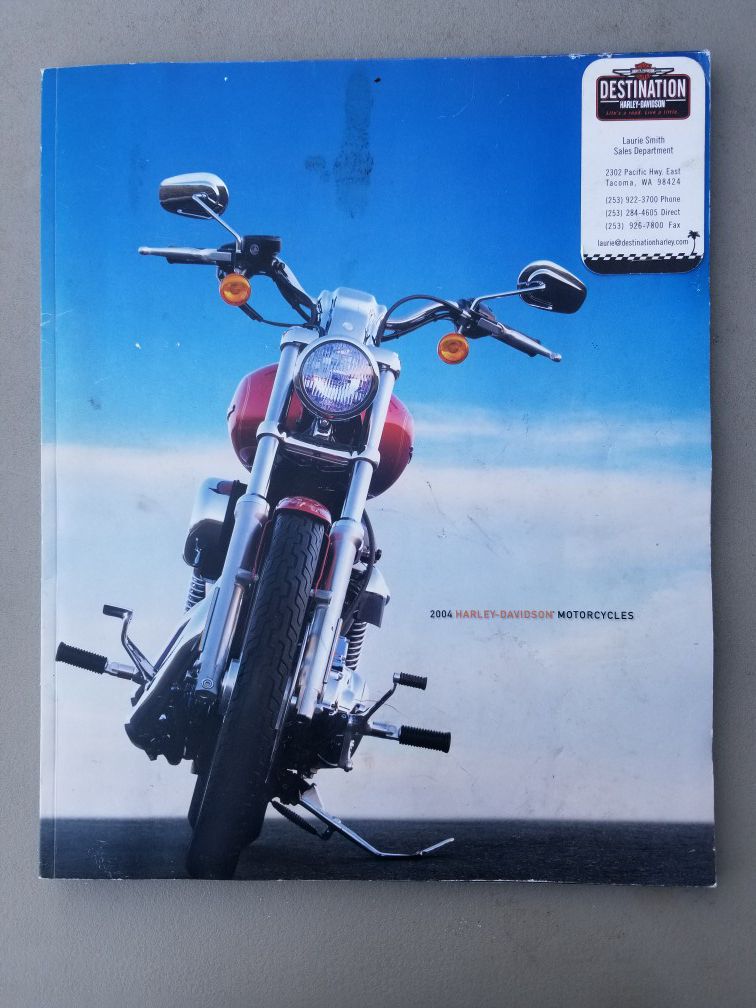 2004 Harley Davidson Catalog