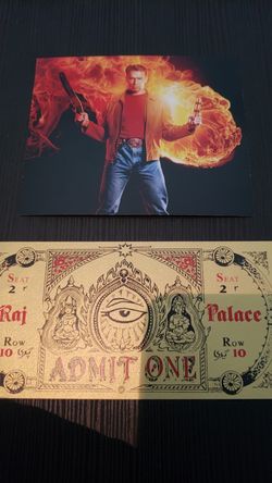 Golden ticket prop ( last action hero)