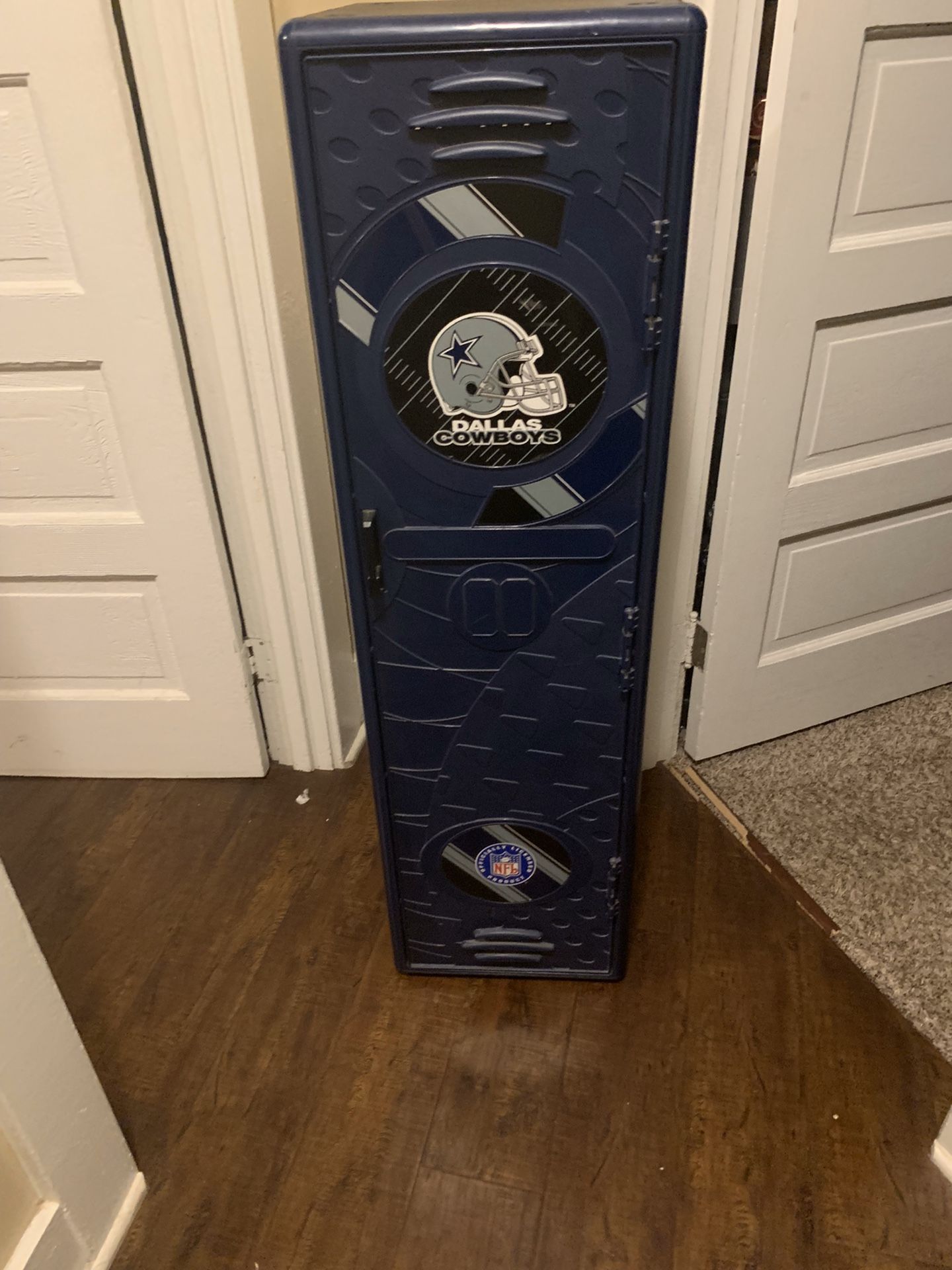 NFL Dallas cowboys plastic locker
