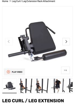 Bells of Steel Leg Curl / Leg Extension Rack Attachment