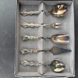 Silver Serving Spoons