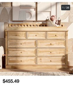 Natural Baby Changing Table