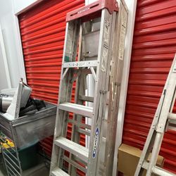 Two 6 Feet Werner Ladders 