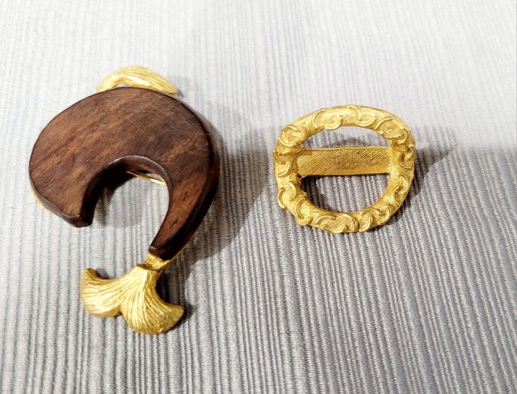 Two Vintage Brooches