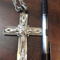 Large Cross Necklace 