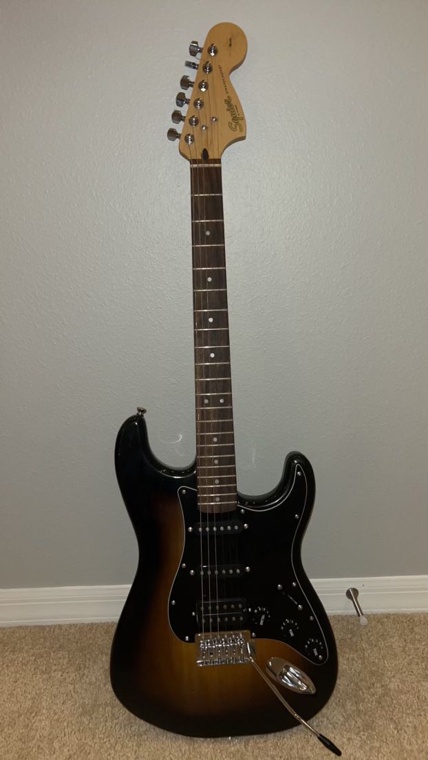 Fender Stratocaster Electric Guitar Starter Kit With Extras. for Sale