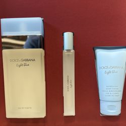 Dolce & Gabbana Light Blue Perfume Set 
