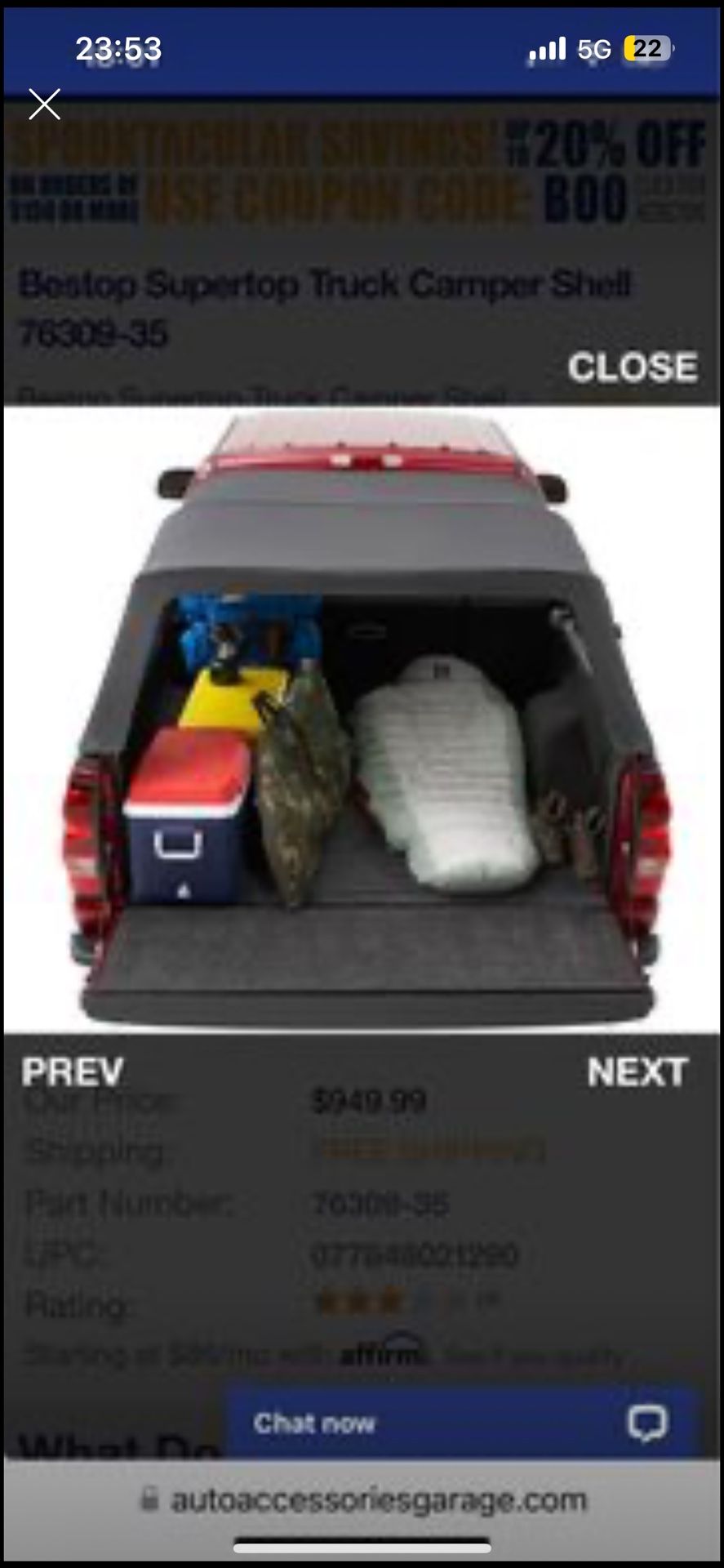 Bestop Truck Bed Cover 