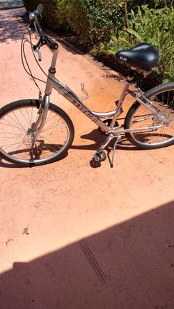 Raleigh step through seven speed