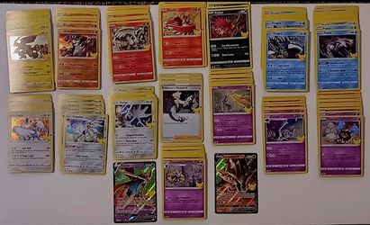 Pokemon 25th Celebrations 150 card bulk lot- See description