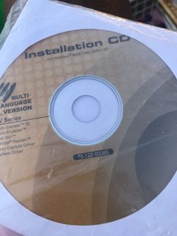Installation CD