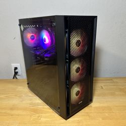 Black Gaming PC NVIDIA GTX 1070 16GB Ram 500GB SSD 