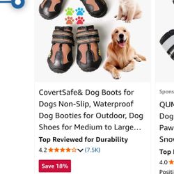 Dog Shoes (Large)