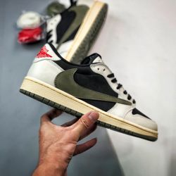 Jordan 1 Low Travis Scott Olive 50 