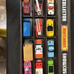 Matchbox Die cast Lot W Display 