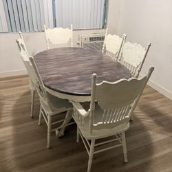 Table And 6 Chairs