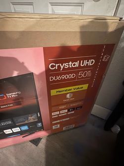 50inch Samsung smart Crystal UHD
