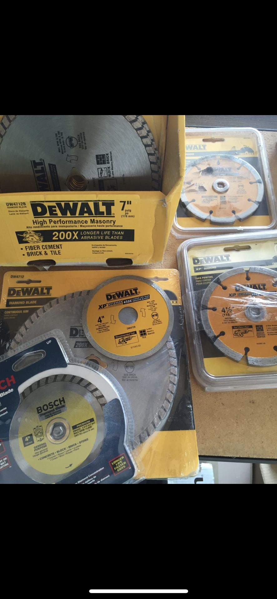 Diamond Blades , Core Bits , Grinding Cups ext...