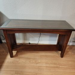 Bassett Wooden Buffet/Console Table