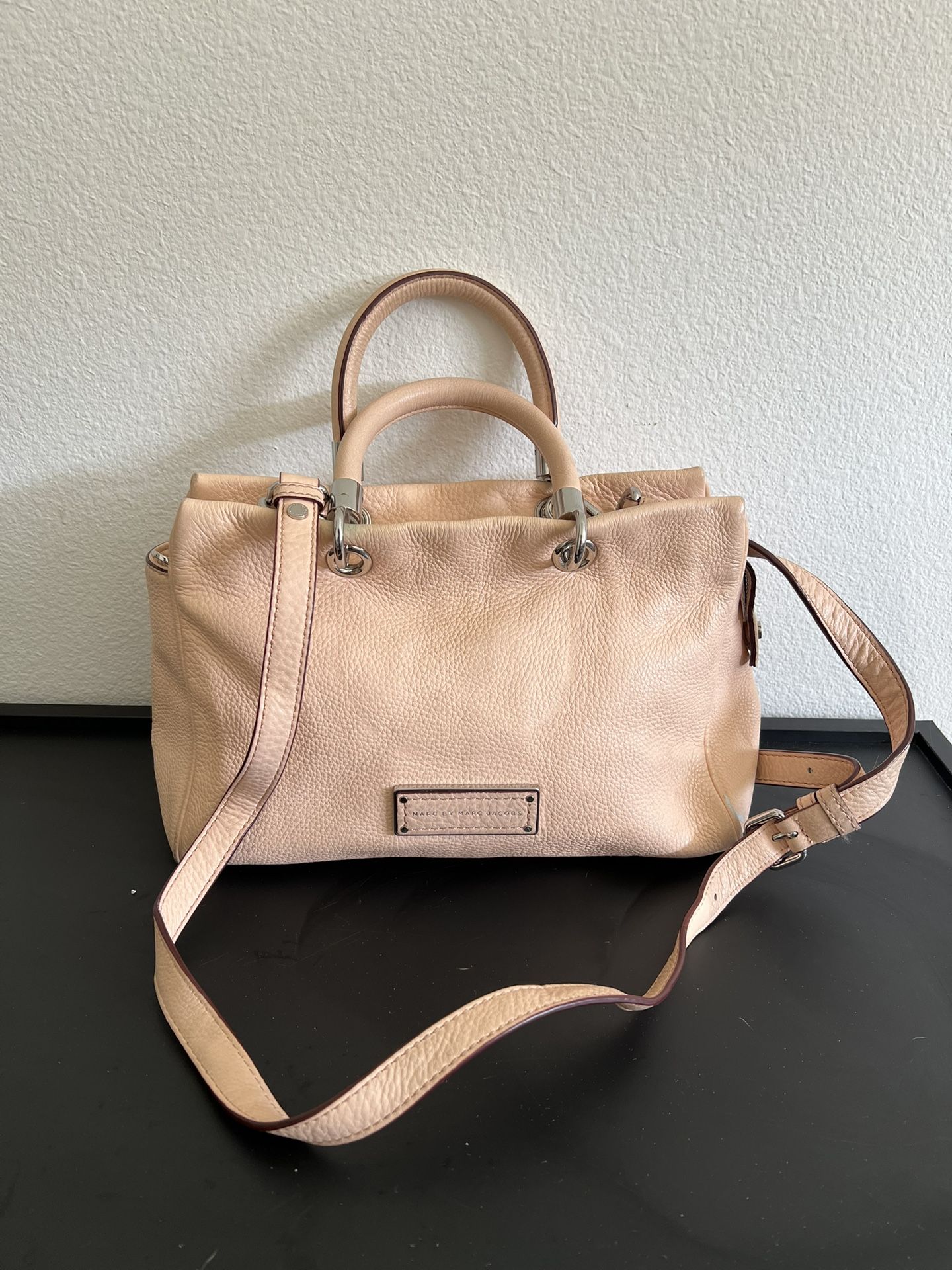 Marc Jacob’s Pink Crossbody Top Handle Bag