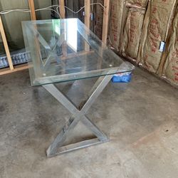 Glass Desk 