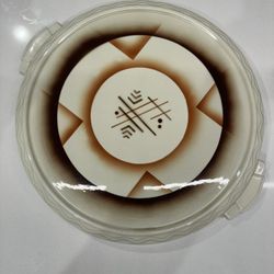 Pristine 1930s German Bauhaus Art Deco Cake Plate