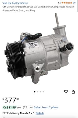 2017-22 Chevy Colorado GMC Canyon 3.6l ac compressor