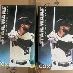 DIAMONDBACKS Christian “SKY” Walker STAR WARS BOBBLEHEAD- BRAND NEW