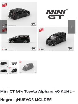 Mini GT 1:64 Toyota Alphard 40 KUHL Diecast