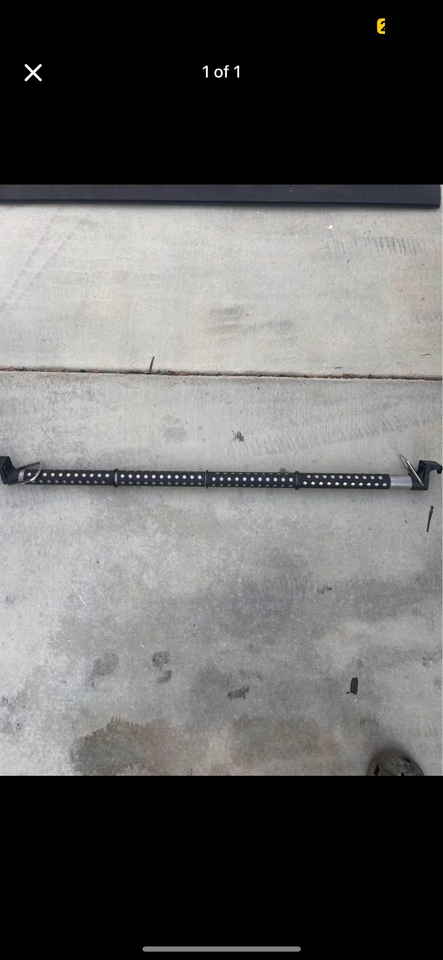 Vehicle Clothing Bar 