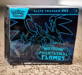 Pokémon Phantasmal Flames Elite Trainer Box ETB – Factory Sealed