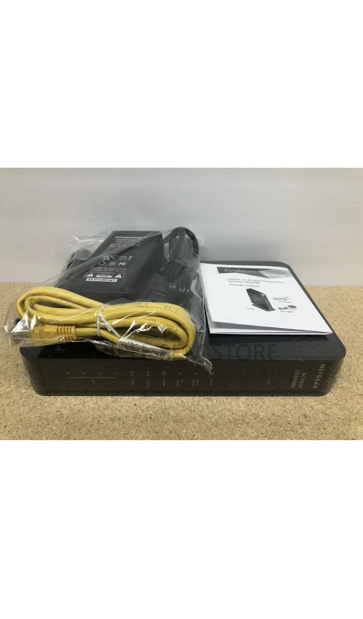 Xfinity/ Comcast SEALED Netgear C6300BD AC1900 Docsis 3.0 Cable Modem Wireless Router