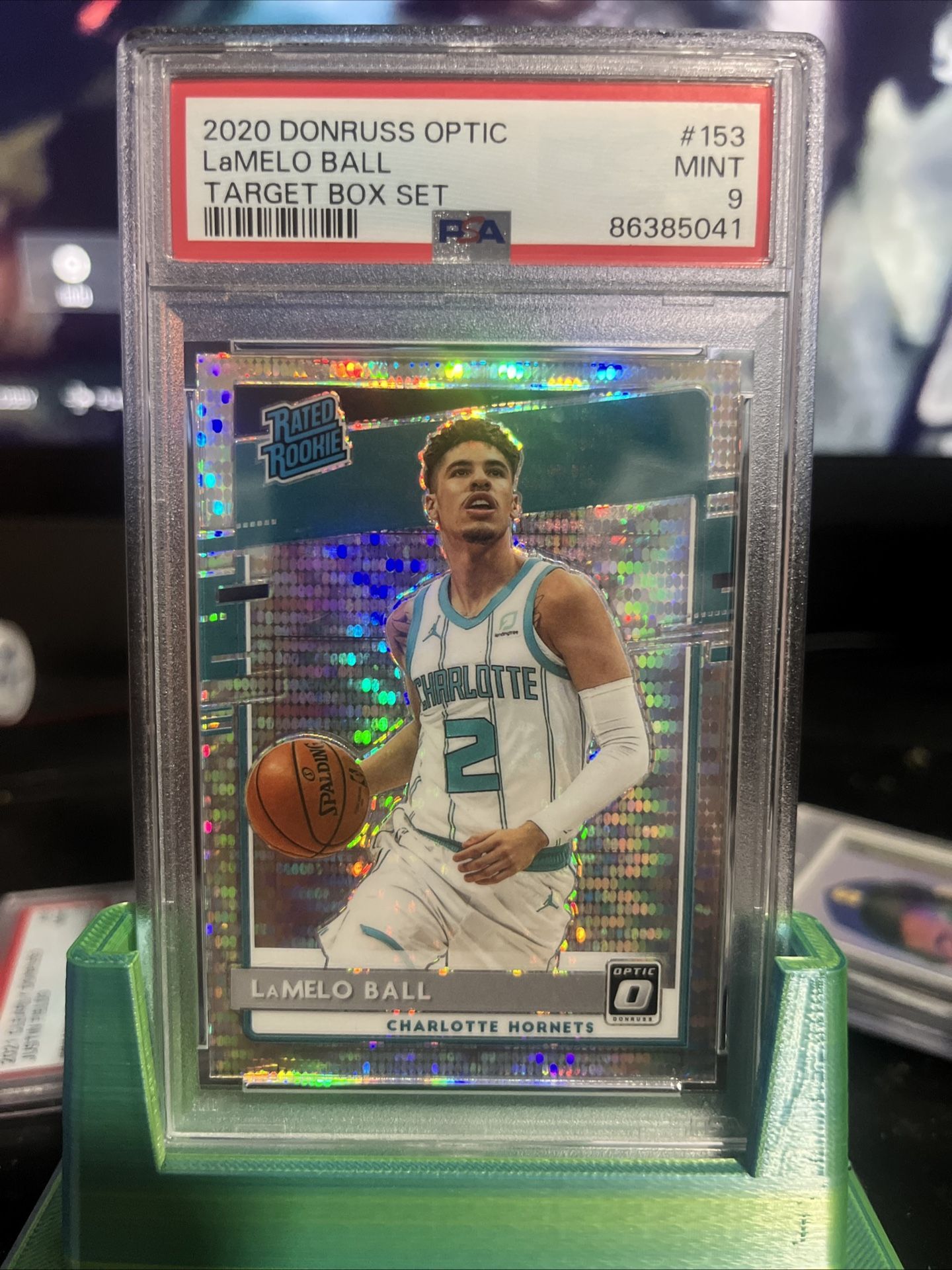 Lamelo Ball Rookie Card Pulsar Prizm PSA 9 MINT