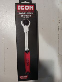 Icon Professional Ratchet Swivel Head 90 Tooth
