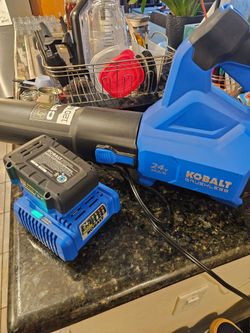 Kobalt Battery/ Electric 24 V Leaf Blower
