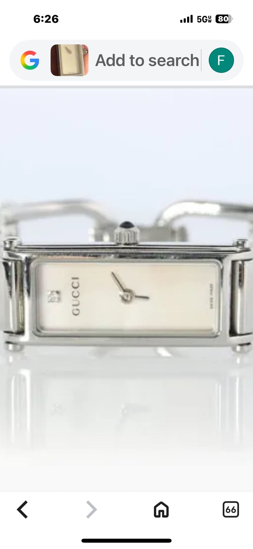Women’s Gucci watch 