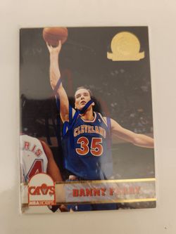 Danny Ferry NBA Hoops Signed Basketball Card