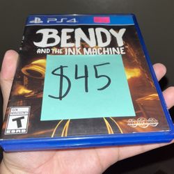 PlayStation 4 5 video game PS4 ps5 Bendy And The Ink Machine