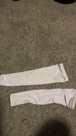 Plain White Arm Sleeve