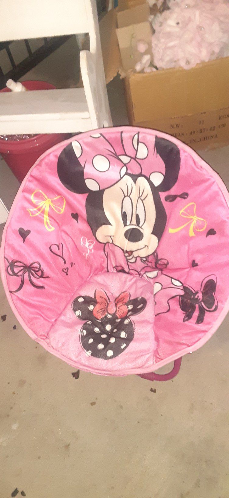 Minni mouse kids chair