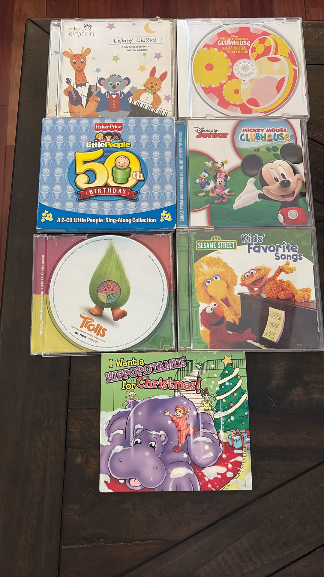 LOT OF 7 KIDS CD’s