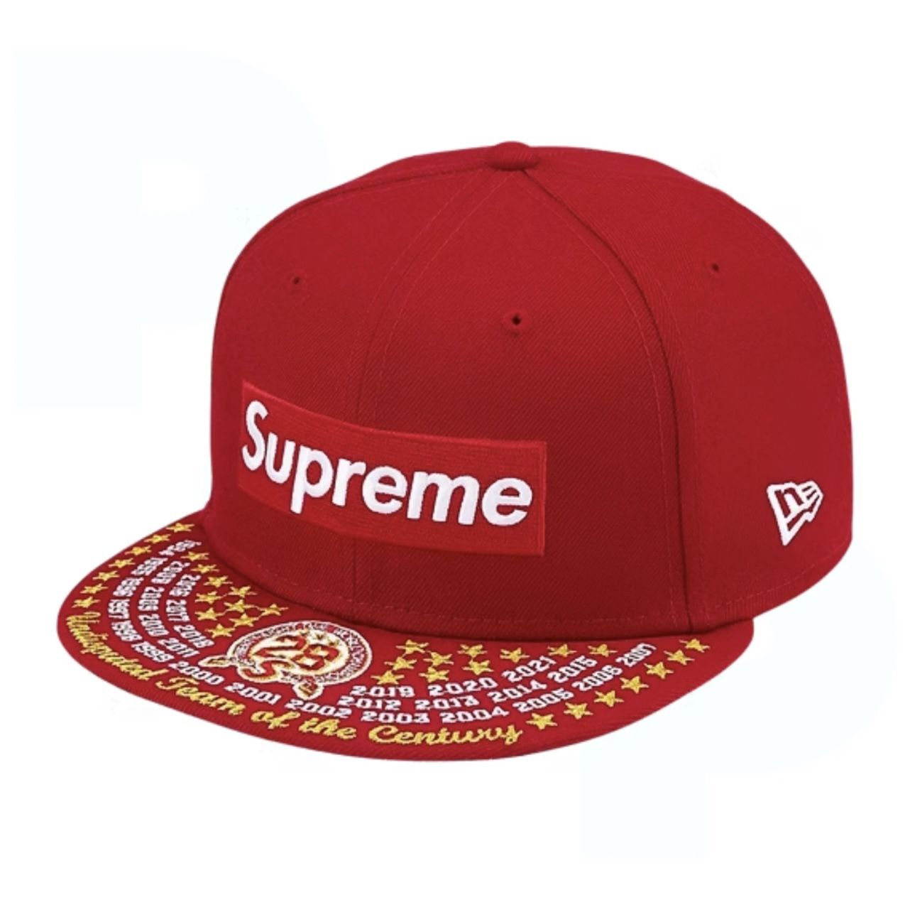 Supreme Undisputed Box Logo New Era Fitted Hat (7 1/2)