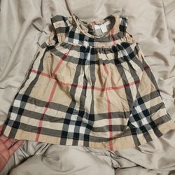 Burberry Girls Dress Size 9m