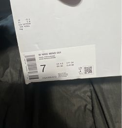 Brand New Nike Mind 001 Slide Mule Pearl Pink Size 7 W / 5.5 M
