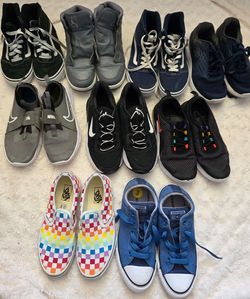 Boy and girl kids shoes nike vans jordans converse  size  3 and size 4
