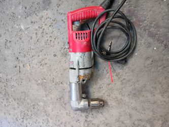 Milwaukee Corded Right Angle Drill