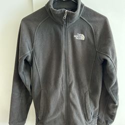 Women’s Black Full Zip North Face Fleece